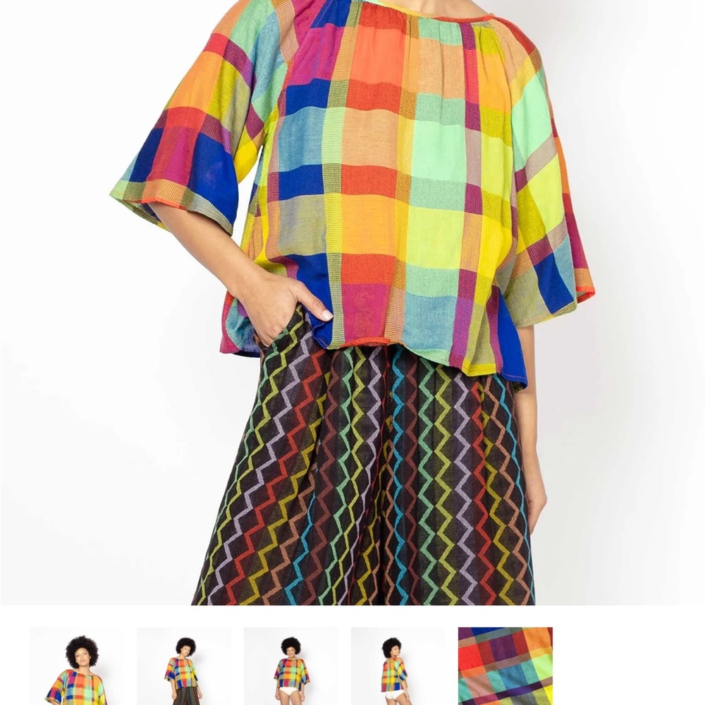 Ace & Jig Frankie Top in Whirlwind - size small - Picture 2 of 7